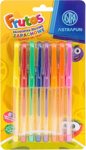 Sada gélových pier s ovocnou vôňou, 8 ks