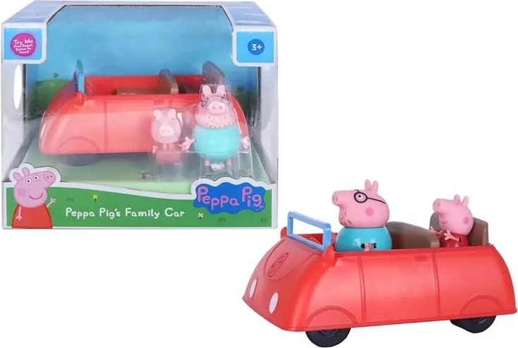 Rodinné auto Prasiatko Peppa s 2 figúrkami