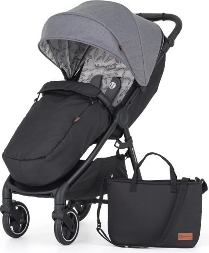 Petite&Mars športový kočík Royal3 Black Ultimate Grey