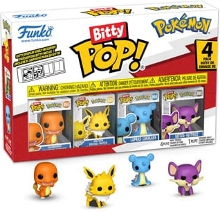 Funko Bitty POP Pokémon séria 2 - 4pack