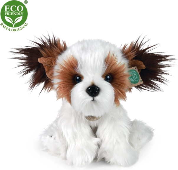 Plyšový pes shih tzu sediaci 28 cm ECO-FRIENDLY