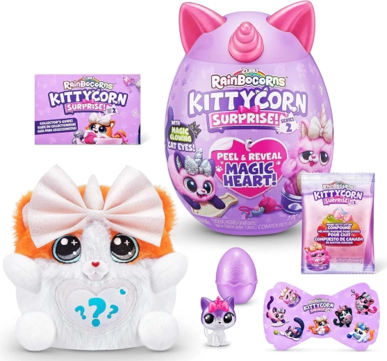 Rainbocorns Kittycorn Surprise plyšové mačiatko s prekvapením
