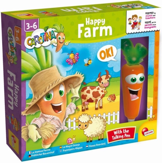 Carotina hovoriace pero – farma