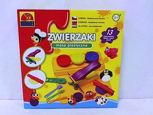 Modelovacia hmota so zvieratkami