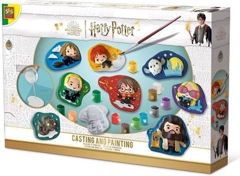 SES Creative Harry Potter sada na odlievanie a maľovanie sadrových figúrok