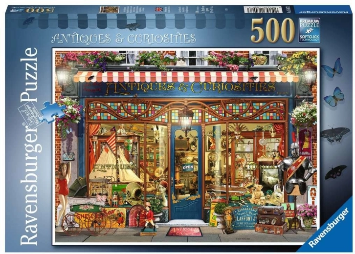 Puzzle 500 dielikov – antiky a iné veci