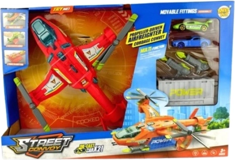 Helikoptérový transportér so svetelnými a zvukovými efektmi