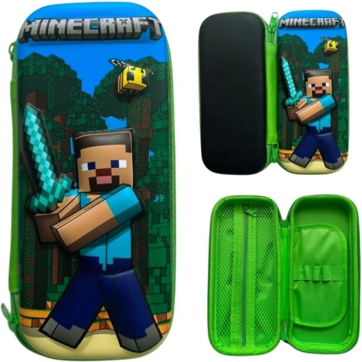 3D školský peračník Minecraft