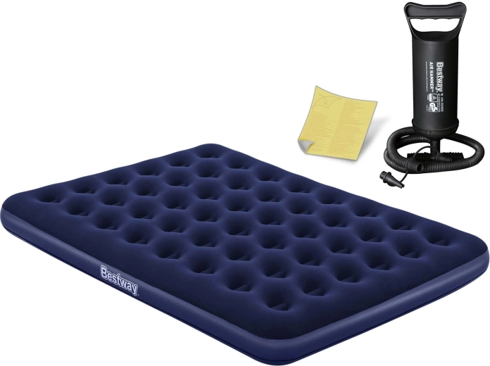 Nafukovacia dvojlôžková matrac s pumpou BESTWAY 203 × 152 × 22 cm