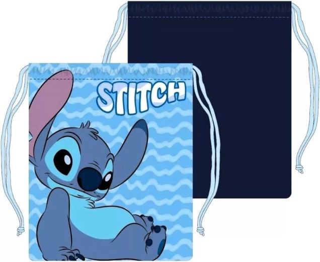 Modrý vak na prezuvky Lilo a Stitch