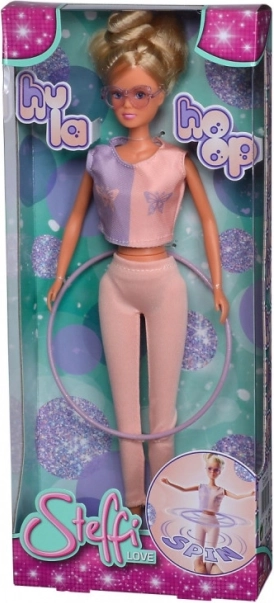 Steffi bábika s obručou Hula Hoop