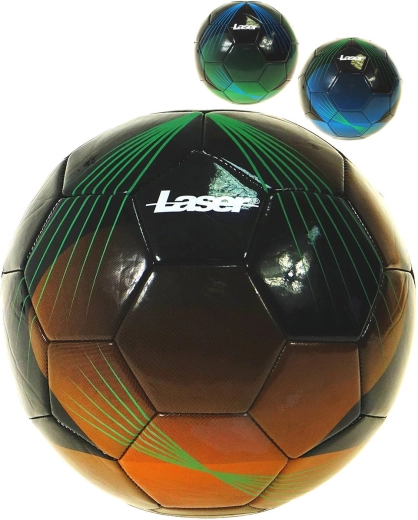 Futbalová lopta Laser veľkosť 5 s potlačou - 1 kus