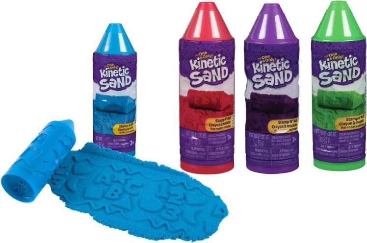 Kinetic Sand razítko v rolke so 4 kolieskami Spin Master