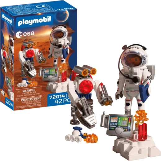 Playmobil ESA astronaut a robot so sadou doplnkov, 42 dielov