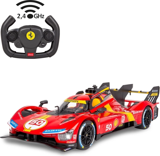 RC auto Ferrari 499P v mierke 1:14 červené