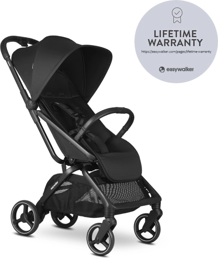 Easywalker Rockey M športový kočík Pure Black
