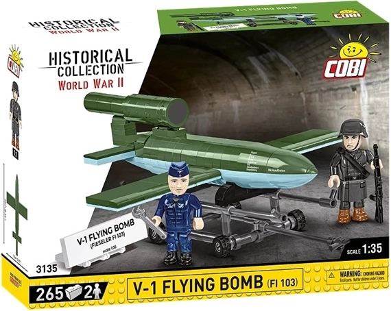 Cobi WWII V-1 lietajúca bomba FI 103 stavebnica 1:35 (265 dielikov)