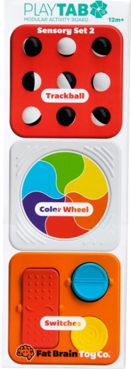 Fat Brain sada senzorických hračiek PlayTab Tile Set 2