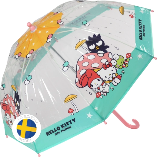 Detský dáždnik Hello Kitty a priatelia