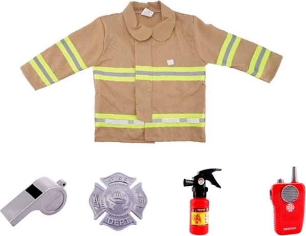 Hasičský kostým s doplnkami pre deti