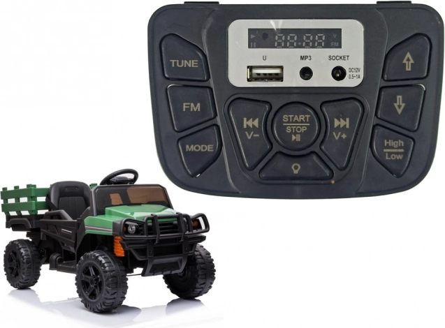 Hudobný panel pre batériové vozidlo BDM0926