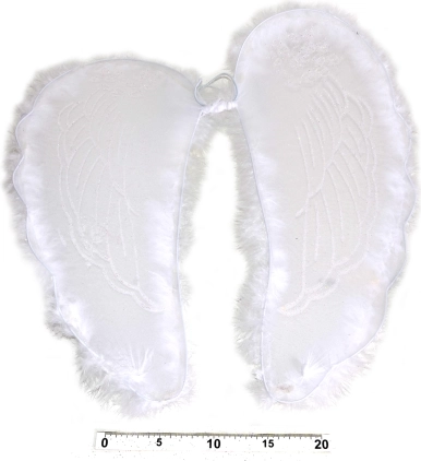 Anjelské krídla s perím 47 × 47 cm