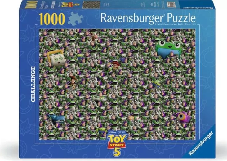 Ravensburger Puzzle Challenge: Buzz Rakeťák 1000 dielikov