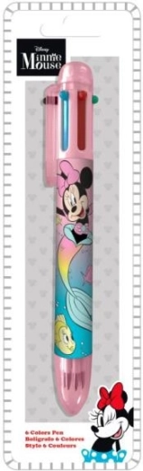 Guľôčkové pero MINNIE – 6 farieb