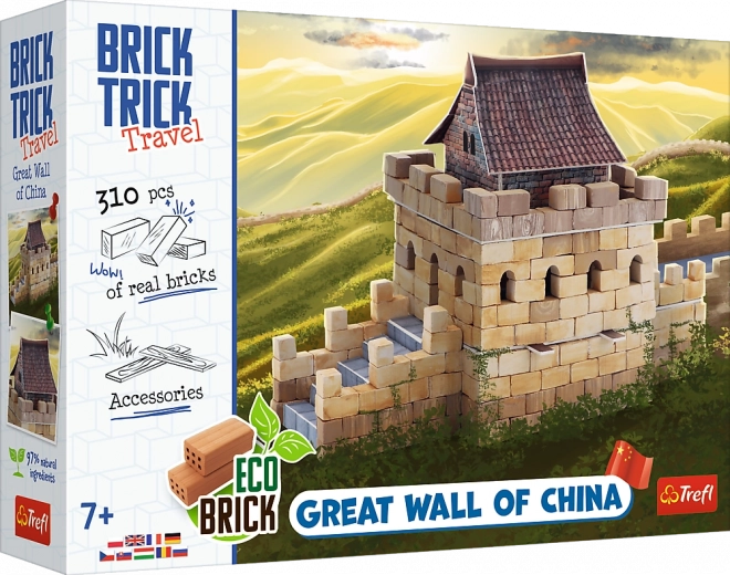 TREFL Brick Trick Travel – Veľký čínsky múr, 310 dielikov