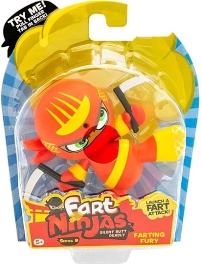 Fart Ninjas figúrka so zvukom Farting Fury