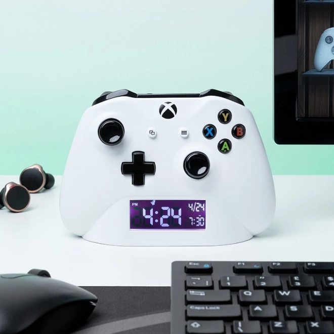 Budík XBOX – biely, napájanie cez USB