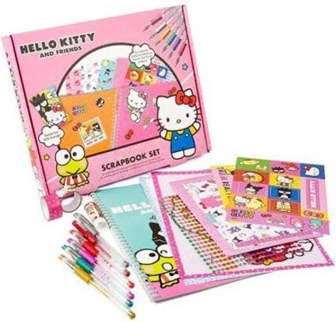 Hello Kitty scrapbook pre deti