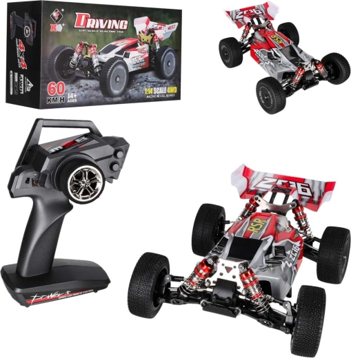 RC buggy WLToys 144001 1:14 4WD do terénu 60 km/h