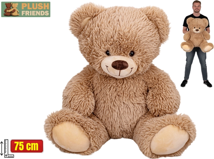 Plyšový medveď béžový 75 cm Plush Friends