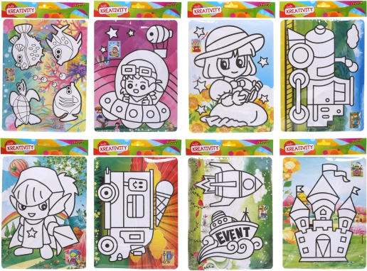 Kreatívny set 20,5x30,5 cm - pieskovanie