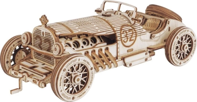 3D drevená skladačka Grand Prix Auto