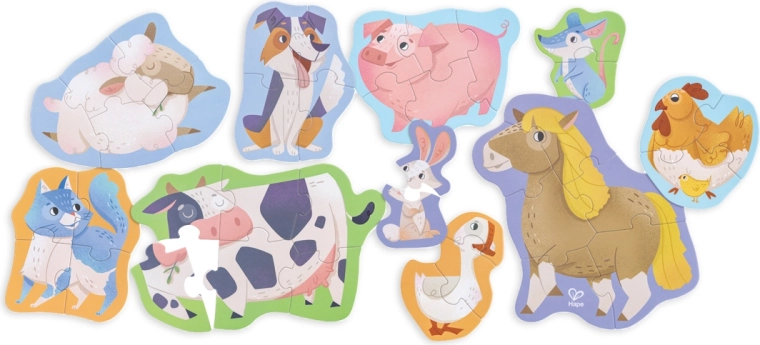Puzzle Priatelia farmy