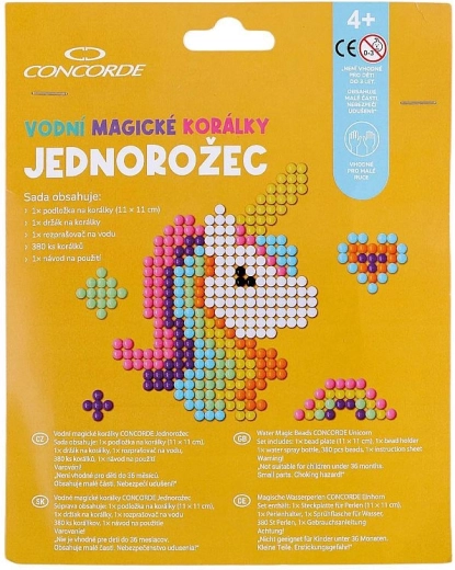 Vodné magické koráliky Jednorožec CONCORDE