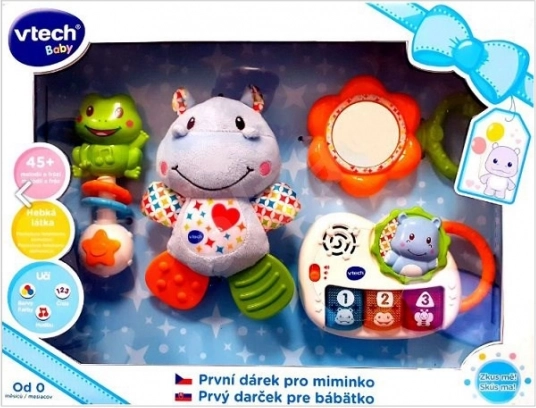 Vtech prvý darček pre bábätko – Modrý