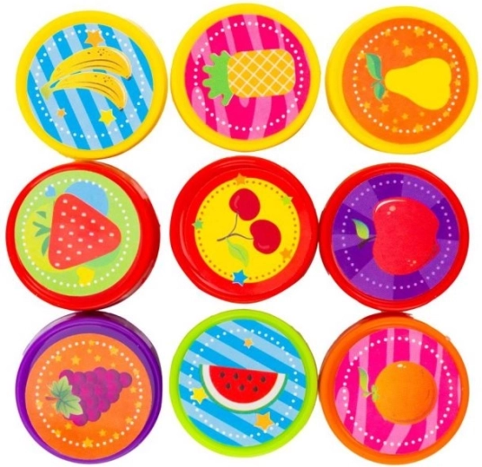 Voňavé pečiatky s motívmi ovocia ASTRA, sada 9 ks