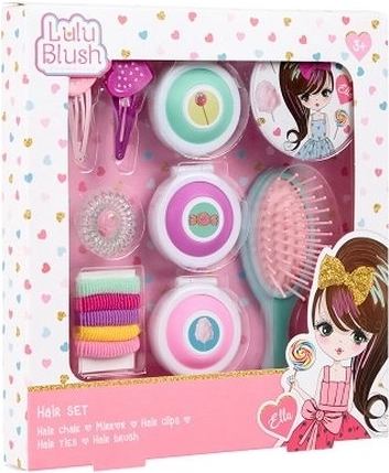 Create it! Lulu blush súprava na vlasy pre kreatívne účesy