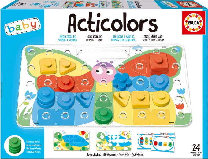 Educa Acticolors: farby a tvary