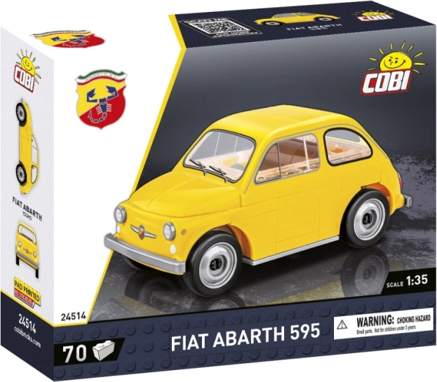 Stavebnica COBI Fiat ABARTH 595 1:35