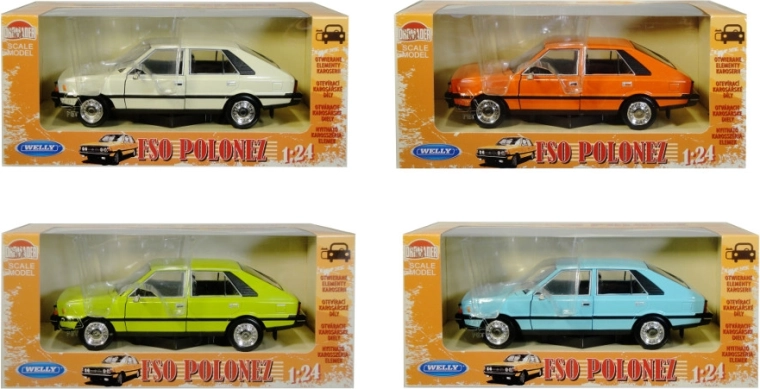 Welly Polonez 1:24 kovový model FSO Polonez 1500 MR ’78