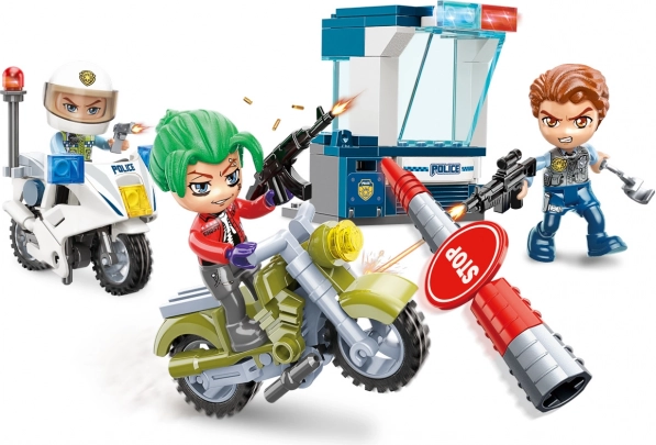 Qman MineCity Chytanie zločinca