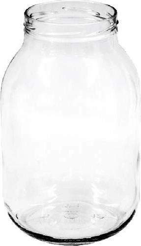 Sklenená zaváracia dóza 3000 ml so širokým hrdlom 100 mm