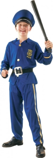 Kostým super policajt pre deti 120–130 cm