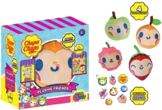 Chupa Chups plyšový kamarát s voňavými samolepkami
