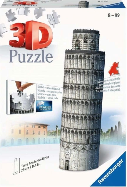 Ravensburger 3D puzzle Šikmá veža Pisa 216 dielikov