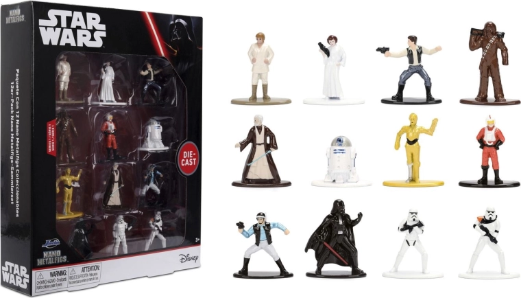 Star Wars Nano Metalfigs séria 1 – 12 ks